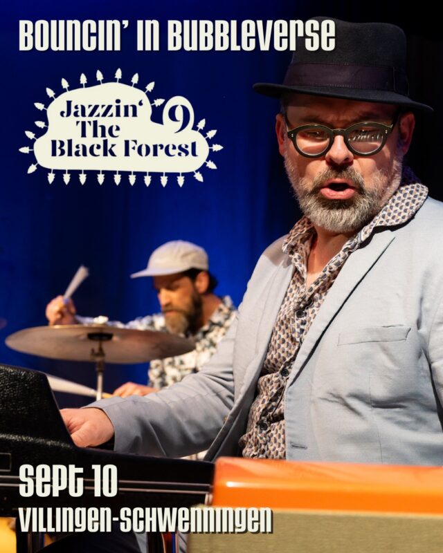 A deep dive into the Black Forest 🌲
On September 18, we’re bringing our deep-fried Soul-Jazz to @festivaljazzin_theblackforrest est in Villingen-Schwenningen 🔥
🎟 Save the date and get your tickets!
#MattiKleinSoulTrio #JazzInTheBlackForest #SoulJazz #LiveOnTour
📸 Wolfgang Volz